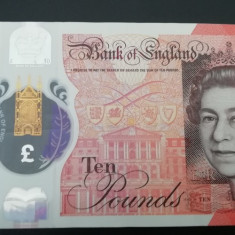 M1 - Bancnota foarte veche - Marea Britanie - Regina - 10 lire sterline