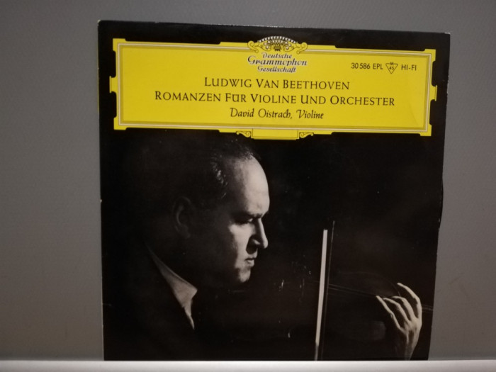 BEETHOVEN - ROMANCE FOR VIOLIN...(1962/POLYDOR/RFG)- disc VINIL Single &quot;7/NM