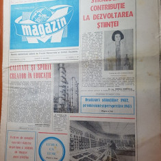 ziarul magazin 8 ianuarie 1983 - ziua de nastere a elenei ceausescu