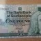 B11 - Bancnota foarte veche - Marea Britanie - Scotia - o lira sterlina