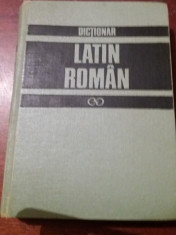 DICTIONAR LATIN ROMAN GH GUTU foto