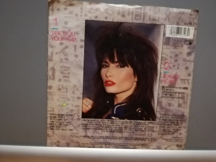 ROBIN BECK - SAVE UP ALL YOUR TEARS (1989/POLYDOR/RFG) - disc VINIL Single &quot;7/NM