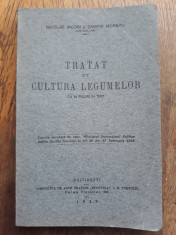 Tratat De Cultura Legumelor - Nicolae Iacobi, 1929 foto