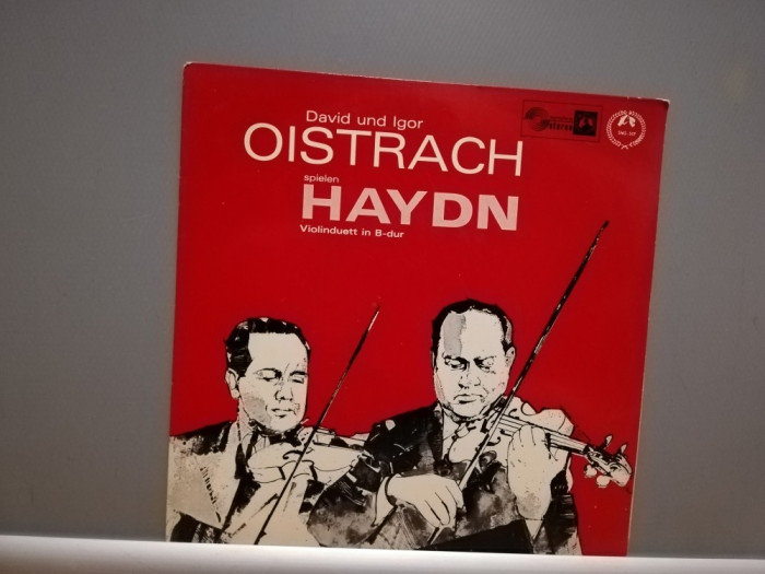 OISTRACH plays HAYDN - VIOLIN DUETT (1961/MMS/RFG) - disc VINIL Single &quot;7/NM