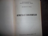 ARITMETICA SI TEORIA NUMERELOR / CONSTANTIN POPOVICI