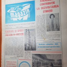 ziarul magazin 8 ianuarie 1983 - ziua de nastere a elenei ceausescu