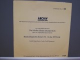 BACH - BRANDENBURG CONCERTO no 3 (1962/POLYDOR/RFG)- disc VINIL Single &quot;7/NM