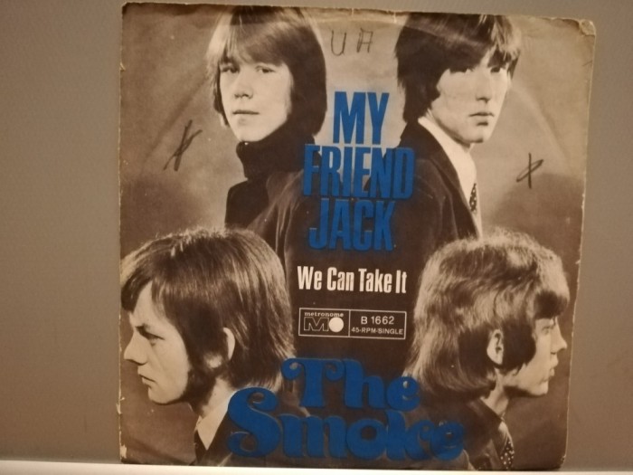 THE SMOKE - MY FRIEND JACK/WE...(1967/METRONOME/RFG)- disc VINIL Single &quot;7/VG+