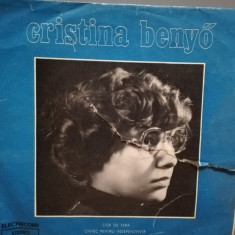 CRISTINA BENYO - DOR DE TARA (EDC10638/ELECTRECORD) - disc VINIL Single "7/RAR/