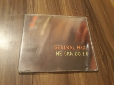 CD GENERAL MAX-WE CAN DO IT ORIGINAL GERMANY foto
