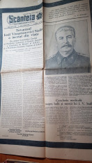 ziarul scanteia 6 martie 1953 - moartea lui stalin foto