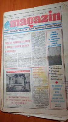 ziarul magazin 7 aprilie 1984 foto