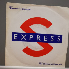 S-EXPRESS - THEME FROM S-EXPRESS (1989/RHYTM/RFG) - disc VINIL Single "7/NM