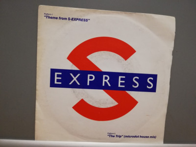 S-EXPRESS - THEME FROM S-EXPRESS (1989/RHYTM/RFG) - disc VINIL Single &amp;quot;7/NM foto