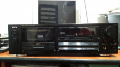 Aiwa AD-F600 stereo cassette deck incomplet foto