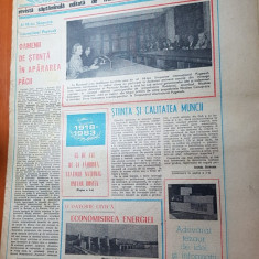 ziarul magazin 5 noiembrie 1983 - 65 de ani de la faurirea statului national