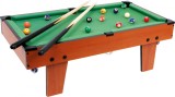 Masa Biliard Copii Lemn, cu 2 Tacuri, Bile, Creta si Triunghi, 70 cm