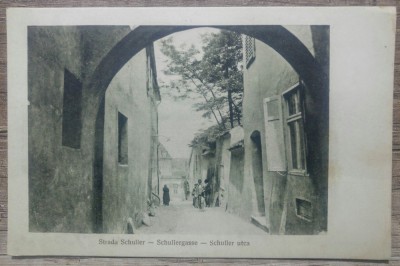 Sibiu, Strada Schuller// CP foto