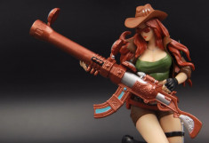 Figurina Caitlyn League of Legends LOL 22 cm foto