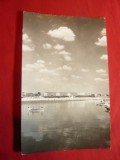 Ilustrata - Vedere din Mangalia circulat 1965, Circulata, Fotografie