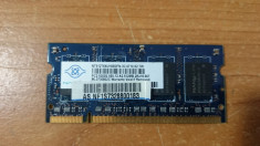 Ram Laptop Nanya 512MB DDR2 PC2-5300S NT512T64UH8B0FN-3C foto