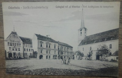 Odorheiu, Colegiul reformat si biserica// CP foto