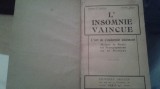 Insomnia tratament-carte franceza