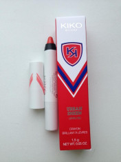 LUCIU DE BUZE BALSAM KIKO URBAN SHEEN LIPGLOSS 01 SOFT HYDRANGEA foto