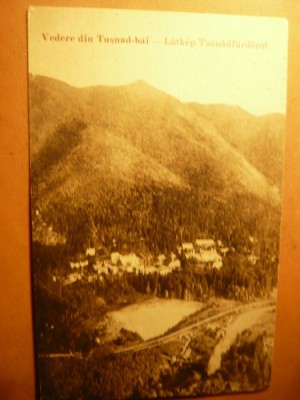 Ilustrata Tusnad - Vedere 1932 Ed. Bazarul Andras foto