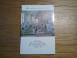 SALONUL BIENAL NATIONAL DE SCULPTURA MICA ARAD`98 - Galeria Nationala Delta Arad