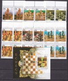 Guineea 1997 sport SAH MI 1666-71 bloc de 4 + bl.513 MNH w55, Nestampilat