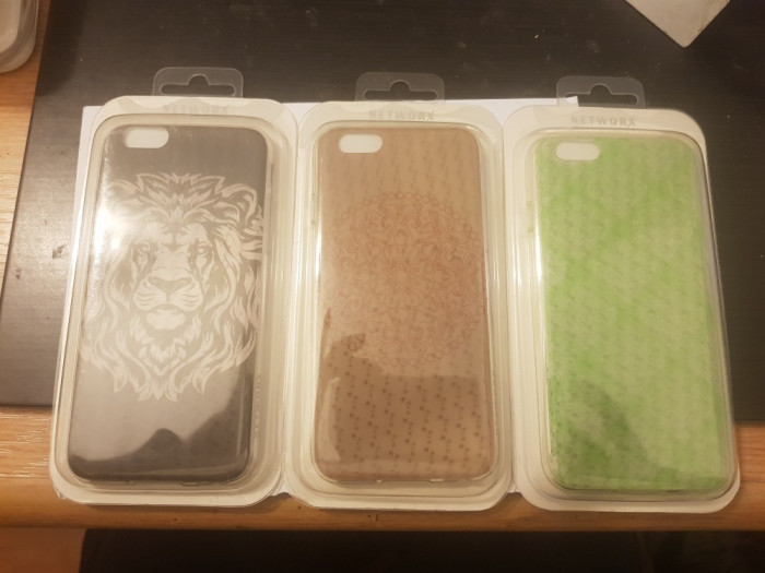 Husa TPU Imprimate 3D Case Networx Apple Iphone 6/ 6S Livrare gratuita!