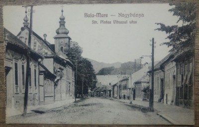 Baia Mare, strada Pintea Viteazul// CP foto