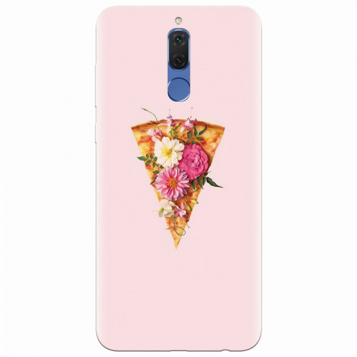 Husa silicon pentru Huawei Mate 10 Lite, Flower Pizza