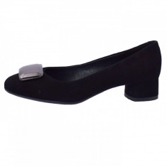 Pantofi dama, din piele naturala, Gino Rossi, DCH876-AS4-01-32, negru 36 foto