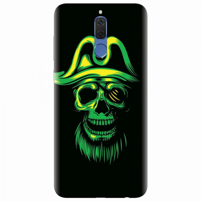 Husa silicon pentru Huawei Mate 10 Lite, Pirate Skull