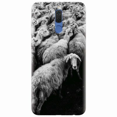 Husa silicon pentru Huawei Mate 10 Lite, Sheep foto