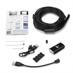 Mini Camera 8mm, Endoscope, Wireless, 8LED, Waterproof, 2m