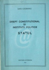 Drept constitutional si institutii politice - Statul foto