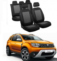 Huse Scaune Dedicate Dacia Duster 2018 Premium Bancheta Fractionata foto