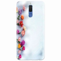 Husa silicon pentru Huawei Mate 10 Lite, Flowers