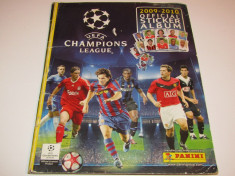 Album (100% complet) stickere &amp;quot;Panini&amp;quot;-UEFA Champions League (sezonul 2009/2010) foto