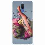 Husa silicon pentru Huawei Mate 10 Lite, Beautiful Hand Art