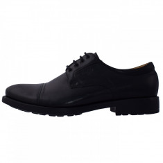 Pantofi eleganti barbati, din piele naturala, Badura, 4399-01-16, negru 40 foto