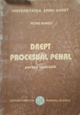 Drept procesual penal - Partea speciala foto