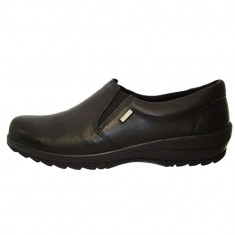 Pantofi dama, din piele naturala, Alpina, 8594-1-01-23, negru 40 foto