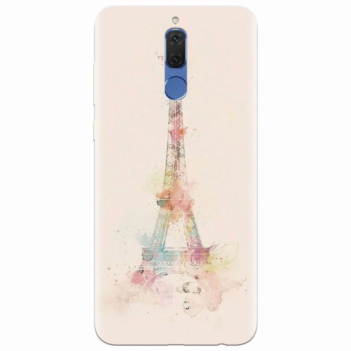 Husa silicon pentru Huawei Mate 10 Lite, Eiffel Tower 001