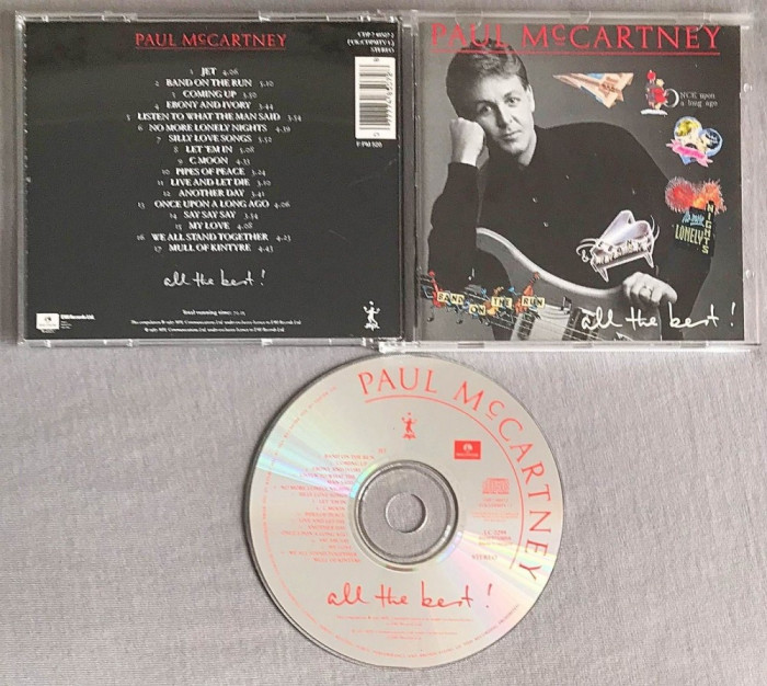 Paul McCartney - All The Best CD (1987)