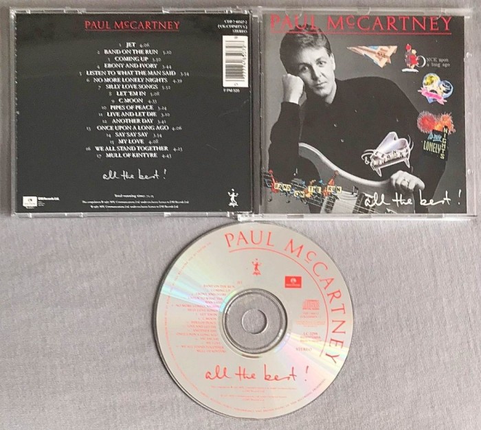 Paul McCartney - All The Best CD (1987)