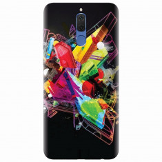 Husa silicon pentru Huawei Mate 10 Lite, Abstract Shape